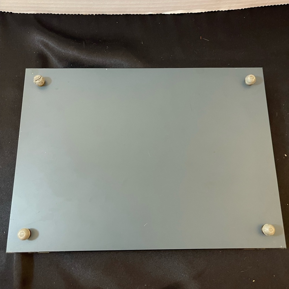 Elegant Gold and Silver Vanity Mirror - Picture 5 of 5